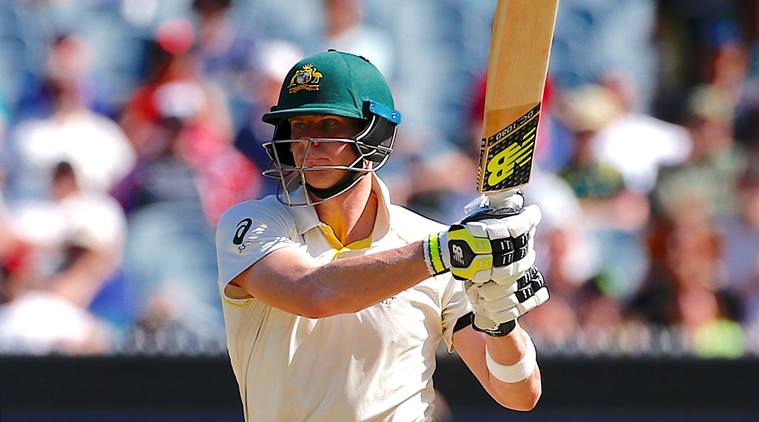 Steve Smith in action at Melbourne Cricket Ground against England