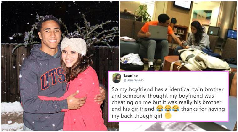 Girl watches boyfriend cheat fan pictures