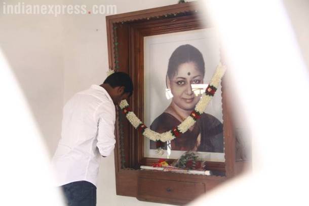 Puratchi Thalapathi visits memorials of late leaders before filing nomination