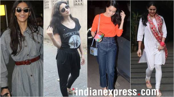 sonam kapoor photos, shraddha, alia bhatt photos, bollywood actresses photos, sanjay dutt, janhvi kapoor, sara ali khan