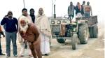 Photos of a 'baba' pulling a tractor with his genitalia are going viral
