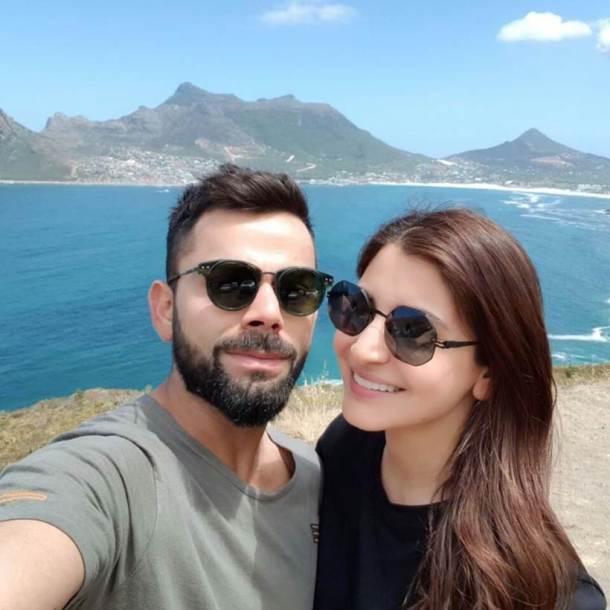 Anushka sharma virat kohli celebrate new year