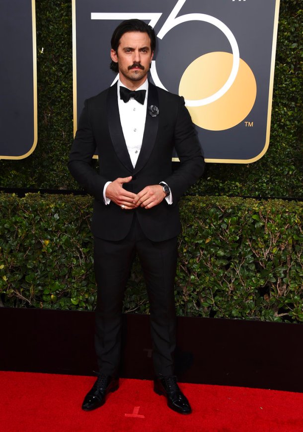 Milo Ventimiglia golden globes