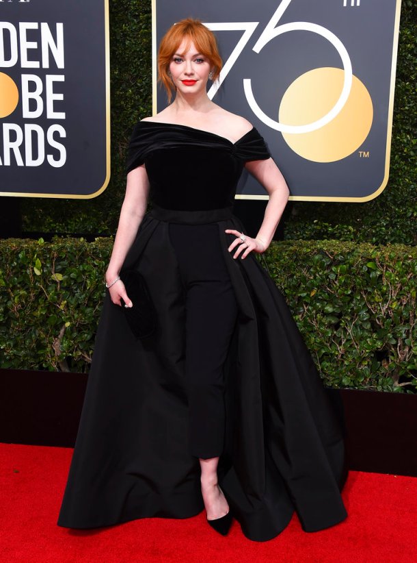Emilia Clarke, Kit Harington, Gal Gadot and others at the 75th Golden Globe Awards red carpet