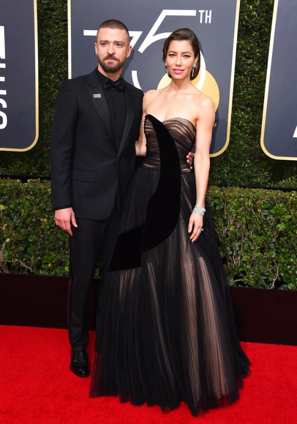 Justin Timberlake, Jessica Biel golden globes