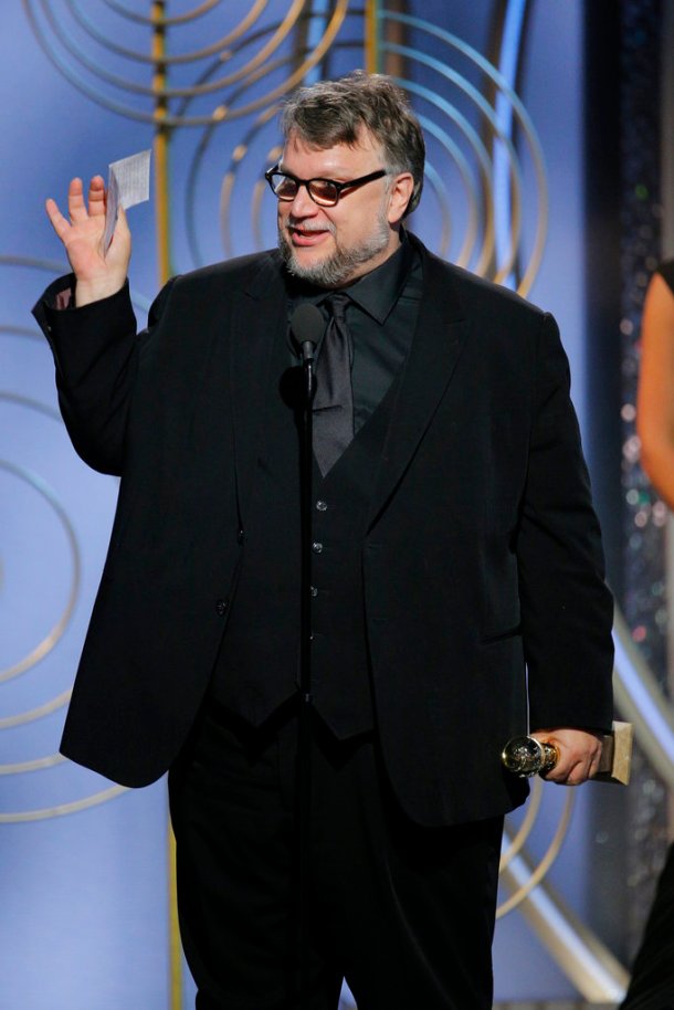guillermo del toro the shape of water golden globes