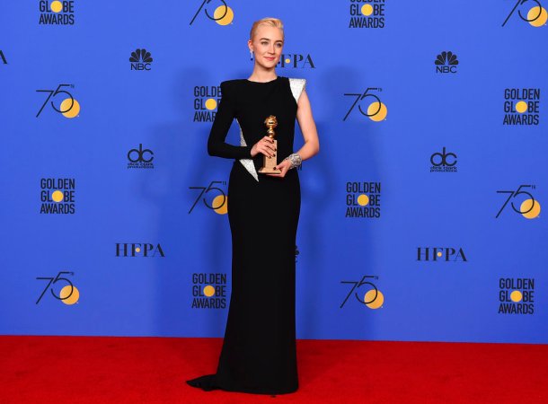 Saoirse Ronan lady bird golden globes