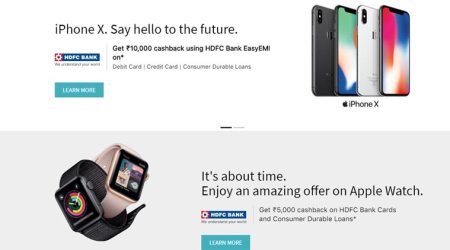 Apple iPhone, iPad, MacBook get up to Rs 10,000 cashback on HDFC credit, debit cards