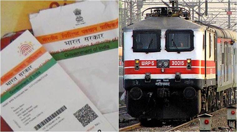 Aadhaar, Aadhaar card, Railways, Indian Railways, Aadhaar in Railways, Aadhaar in Indian Railways, Rajen Gohain, MOS Rail Rajen Gohain, India News, Indian Express, Indian Express News