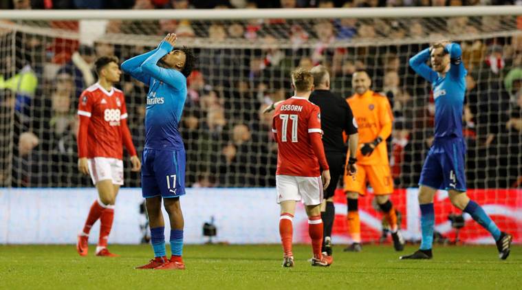 Arsenal vs Nottingham Forest, Arsenal loss, FA Cup, Nottingham Forest win, Arsene Wenger, sports news, football, Indian Express