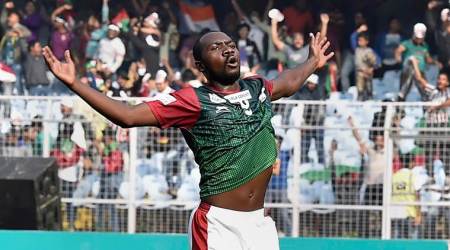 Mohun Bagan dedicate derby win to injured Sony Norde