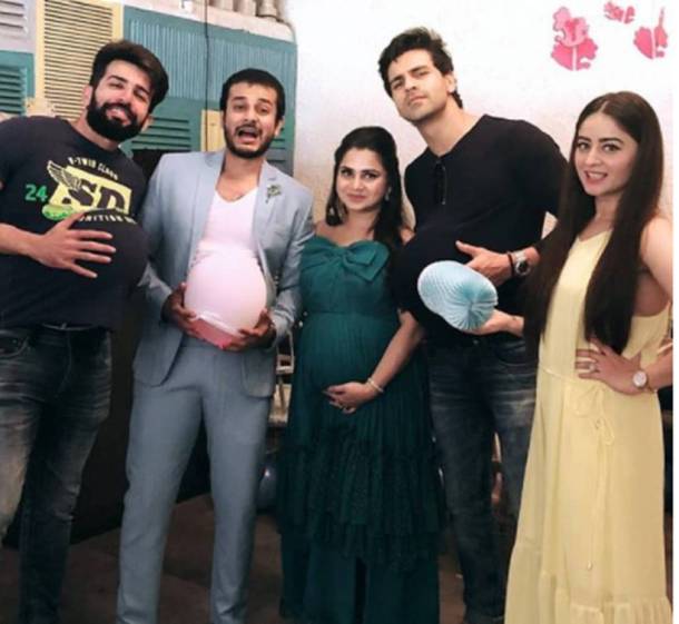 Jay Bhanushali, Mahhi Vij, Divyanka Tripathi, VIv3ek Dahiya, Jay Soni wife, Jay soni wife baby shower,