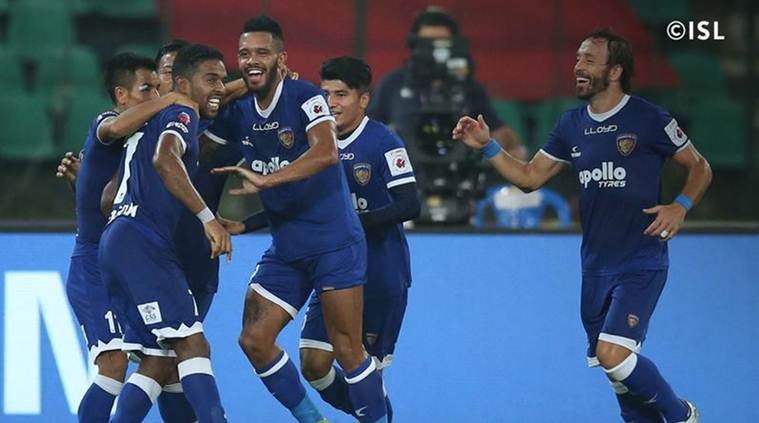 ISL 2017/18: Gregory Nelson secures win for Chennaiyin FC against FC Pune City