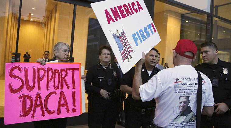 Donald Trump, Immigration, DACA, Dreamers, Deferred Action for Childhood Arrivals, Barack Obama, World News, Indian Express