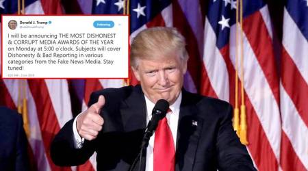 Donald Trump to give ‘Fake news’ awards and there isn’t a better New Year gift for Twitterati