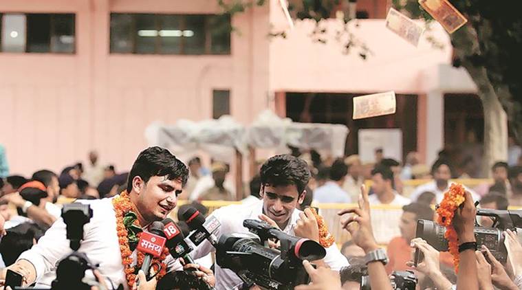 Delhi University Students’ Union, DUSU, Rocky Tuseed, DUSU President Rocky Tuseed, gender discrimination cell, delhi news, latest delhi news, indian express, indian express news