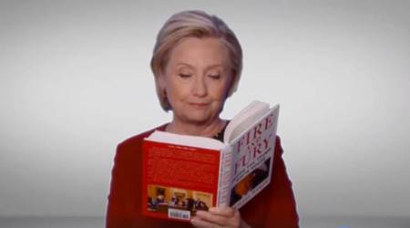 Video: Hillary Clinton reads ‘Fire and Fury’ at Grammy Awards, roasts Donald Trump