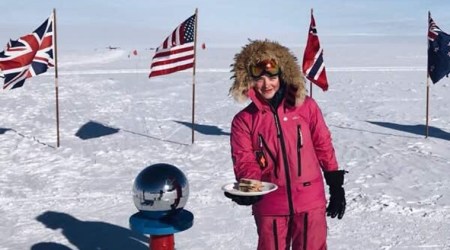 Teen skier’s reply from the South Pole to trolls who asked her to make a sandwich instead is winning the Internet