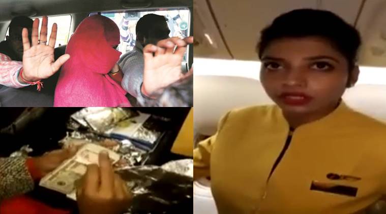 Jet Airways air hostess smuggled Rs 3.2 crore in US dollars wrapped in foil 