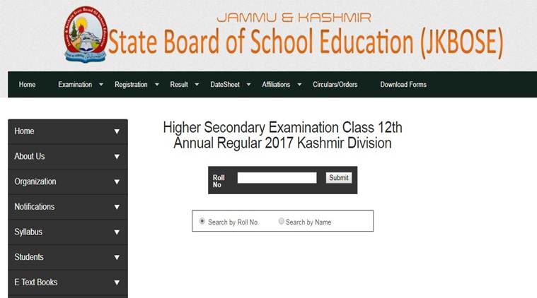 jkbose, jkbose.co.in, 12th results kashmir