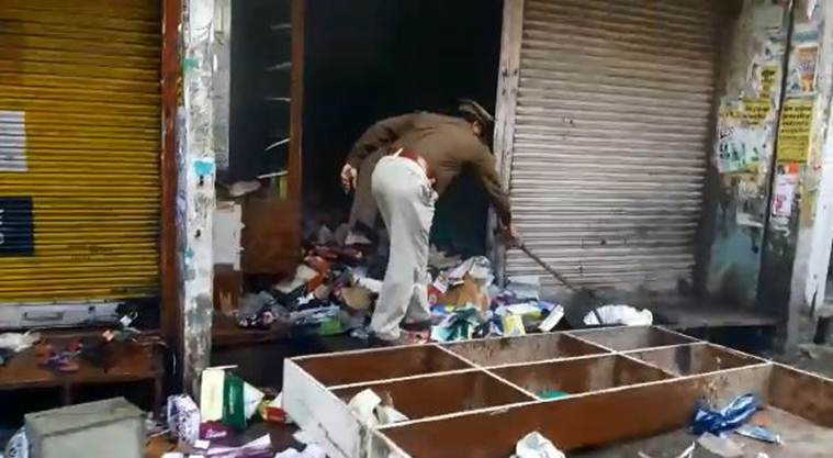 Uttar pradesh Kasganj violence: Shops torched, properties vandalised by mob; police on spot