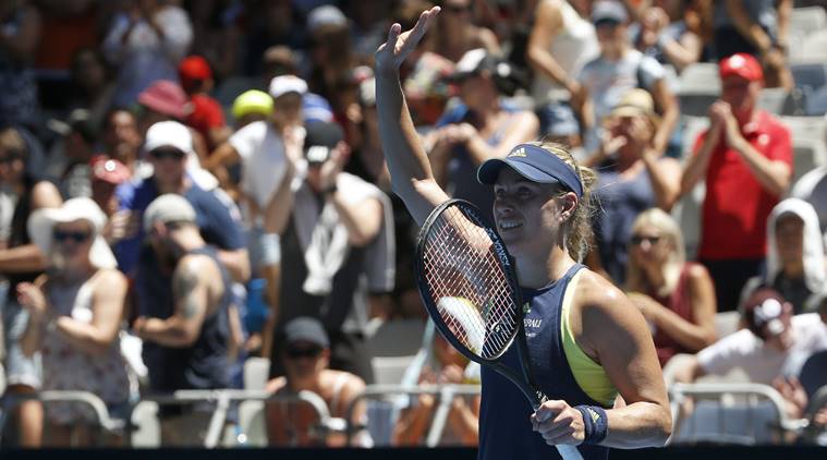 Angelique Kerber at the Australian Open