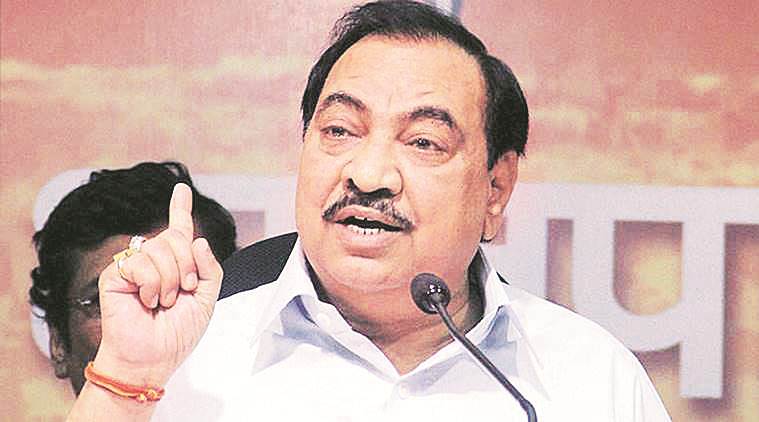 eknath khadse, indian express, senior bjp leader khadse, ashok chavan, maharashtra politics