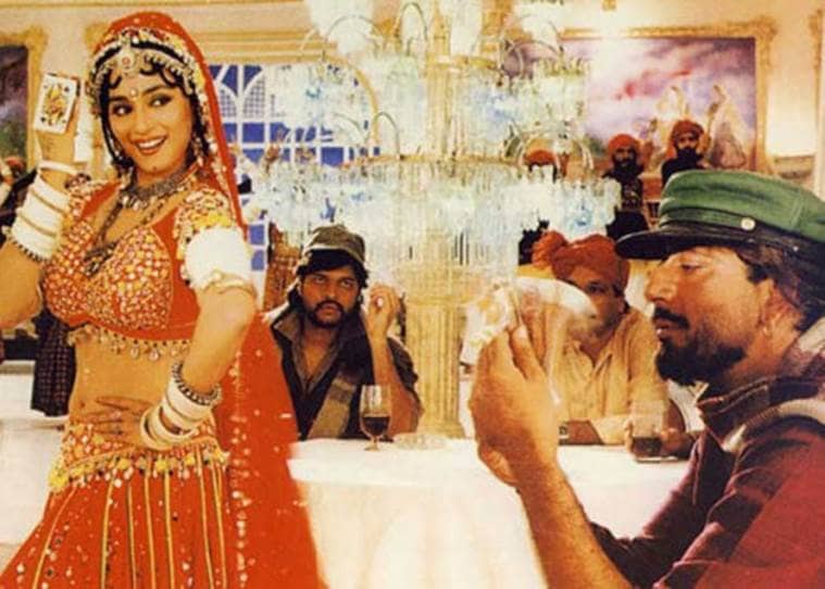 madhuri dixit and sanjay dutt in khalnayak