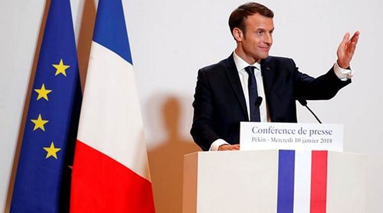 France denies troop moves in Syria, french troops in syria, nato, turkey, syria war, Emmanuel Macron, syrian rebels, Recep Tayyip Erdogan, world news, indian express
