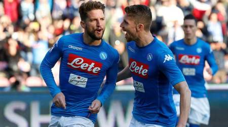 Serie A: Dries Mertens brace puts Napoli top, Inter Milan extend winless run