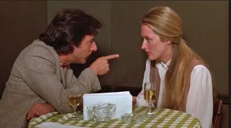 Dustin Hoffman and Meryl streep in Karmer Vs Karmer