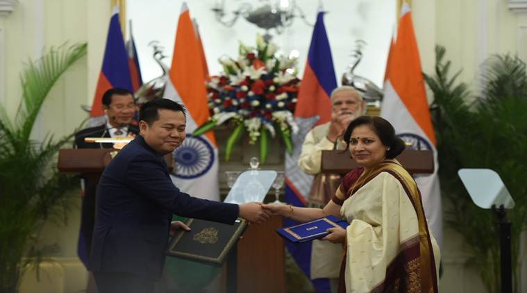 India, Cambodia ink four pacts to strengthen bilateral ties