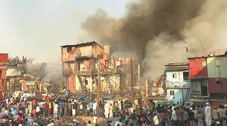 Garib Nagar blaze: Man, son held for ‘causing’ fire