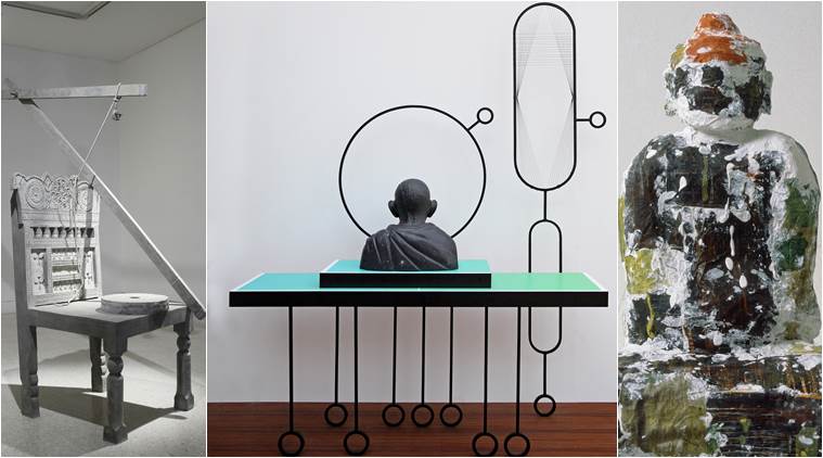 art, art exhibitions, nahargarh fort, nahargarh fort artefacts, artists at nahargarh gort, indian express, indian express news