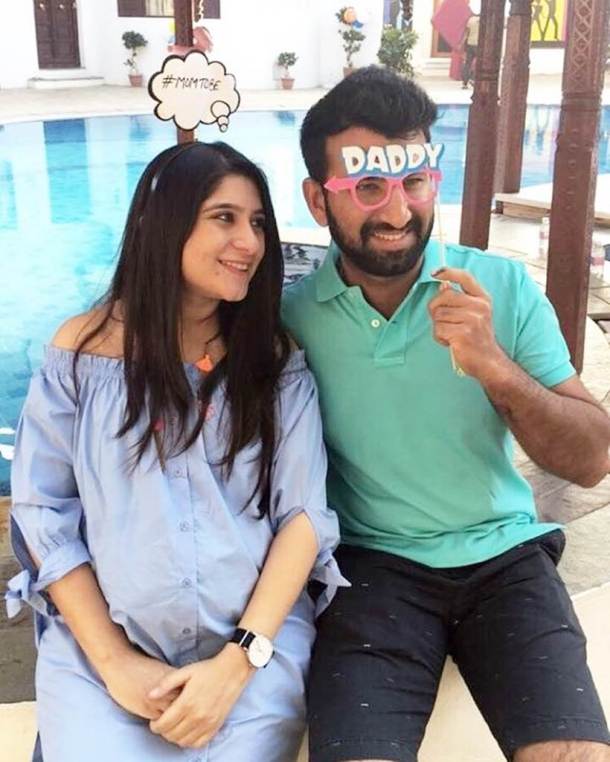 Cricketers celebrate new year
