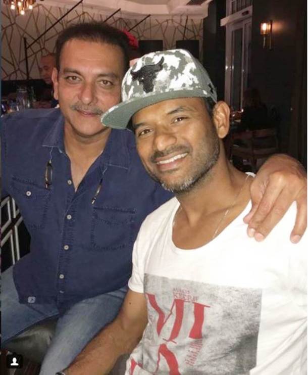 Cricketers celebrate new year