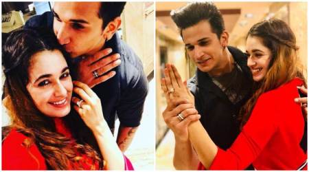 Bigg Boss couple Prince Narula and Yuvika Chaudhary are engaged, see photos