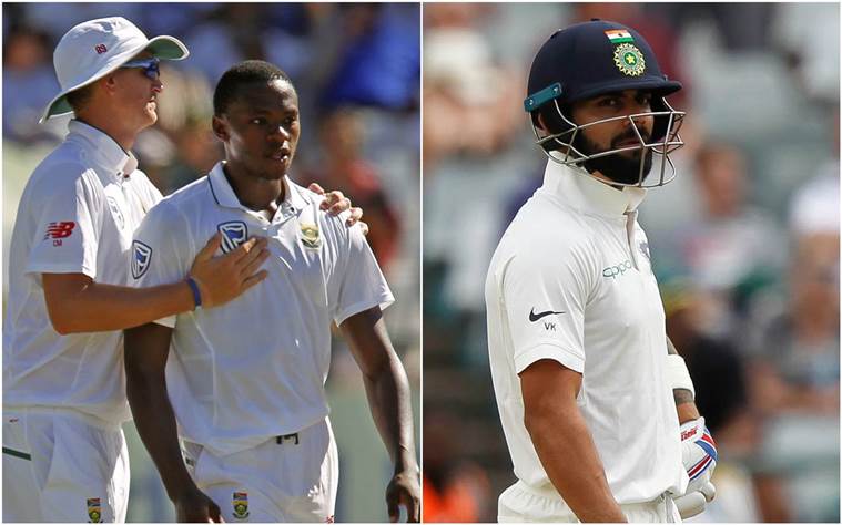 Kagiso Rabada Virat Kohli