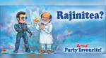 Amul welcomes Rajinikanth's political entry with a 'Rajinitea' cartoon