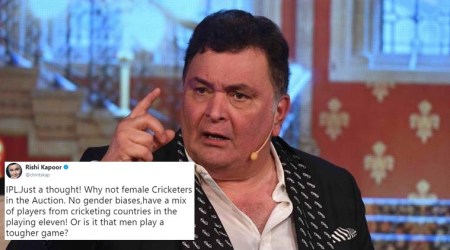 Rishi Kapoor bats for gender equality on Twitter, asks ‘why no female cricketers in IPL auction?’