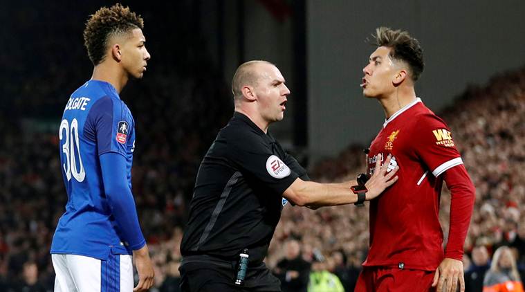Liverpool will co-operate with FA over Mason Holgate-Roberto Firmino incident