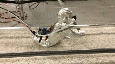 Robotic baby shows how biological dust develops immunity in human infants