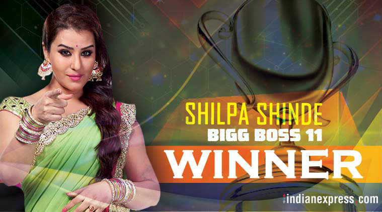 Shilpa Shinde Wins Bigg Boss 11 Hina Khan Becomes First Runner Up The Indian Express
