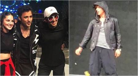 Shah Rukh Khan, Ranveer Singh and Akshay Kumar rehearse for Filmfare Awards 2018