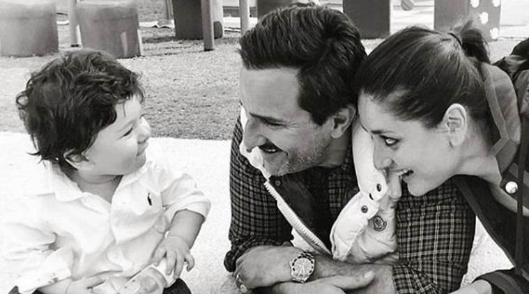 photos of taimur with kareena kapoor and saif ali khan