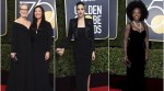 Golden Globe Awards 2018 red carpet is a sea of black
