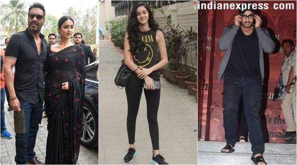 Raid trailer launch photos, ajay devgn, ileana dcruz photos, Ananya Pandey photos