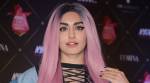 Is Adah Sharma trying to pull off a Kylie Jenner look with the pink hairdo?