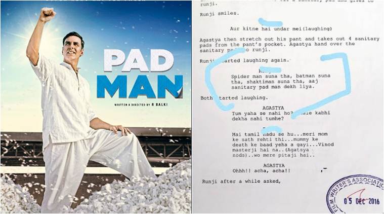 padman plagiarism controversy