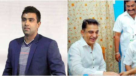 R Ashwin hopeful of ‘massive change’ as Kamal Haasan launches party